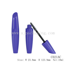 18ml mascara contenedor embalaje plástico rimel tubo, transparente mascara contenedor